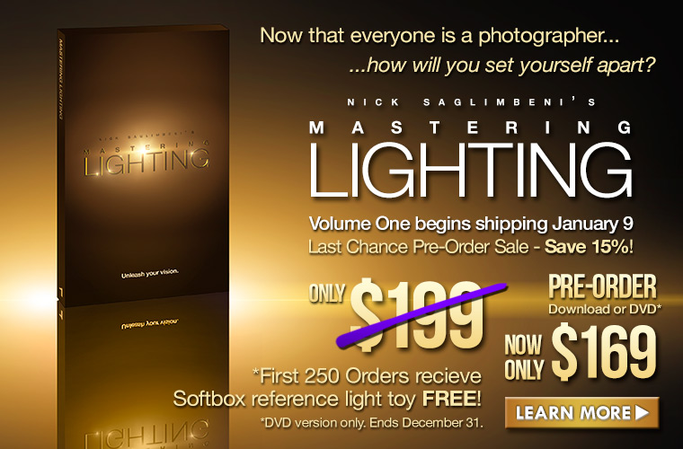 lighting photography techniques - front page mastering lighting preorder