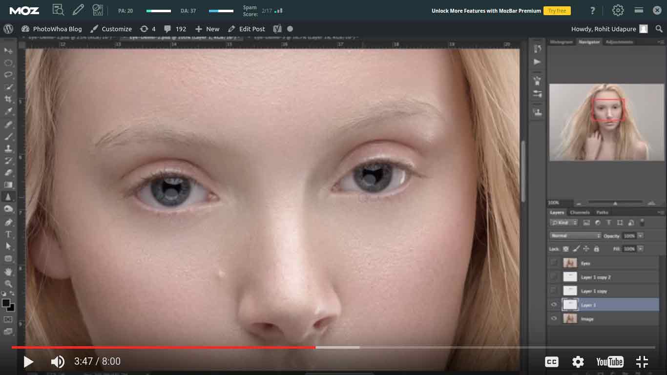 eye photoshop tutorial