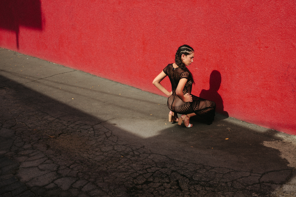 portrait photograph - seemingly matched colors