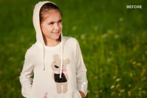 best portrait preset- before