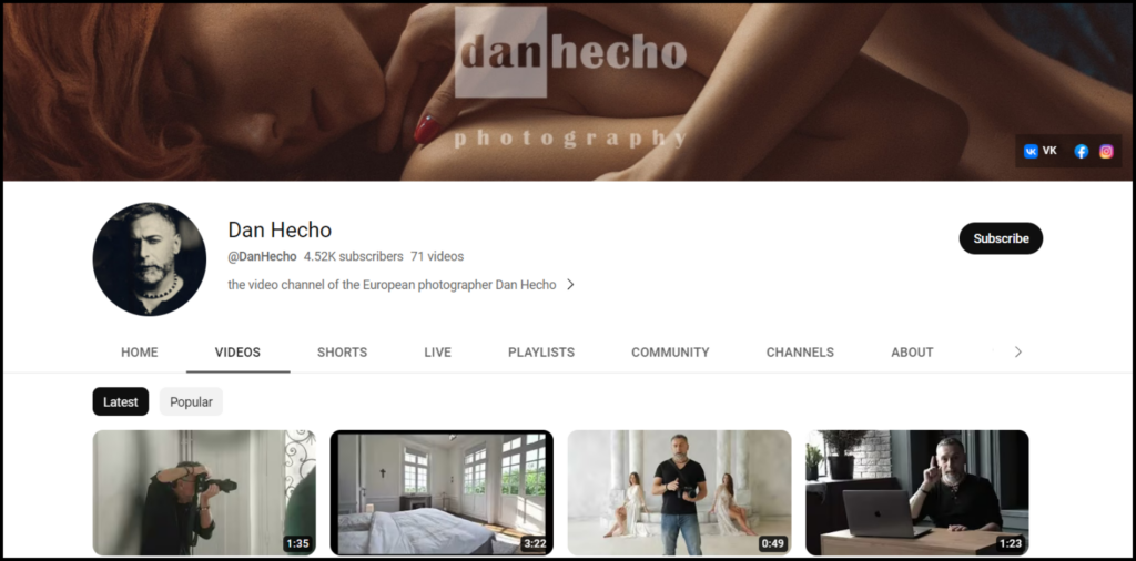 dan hecho nude photography