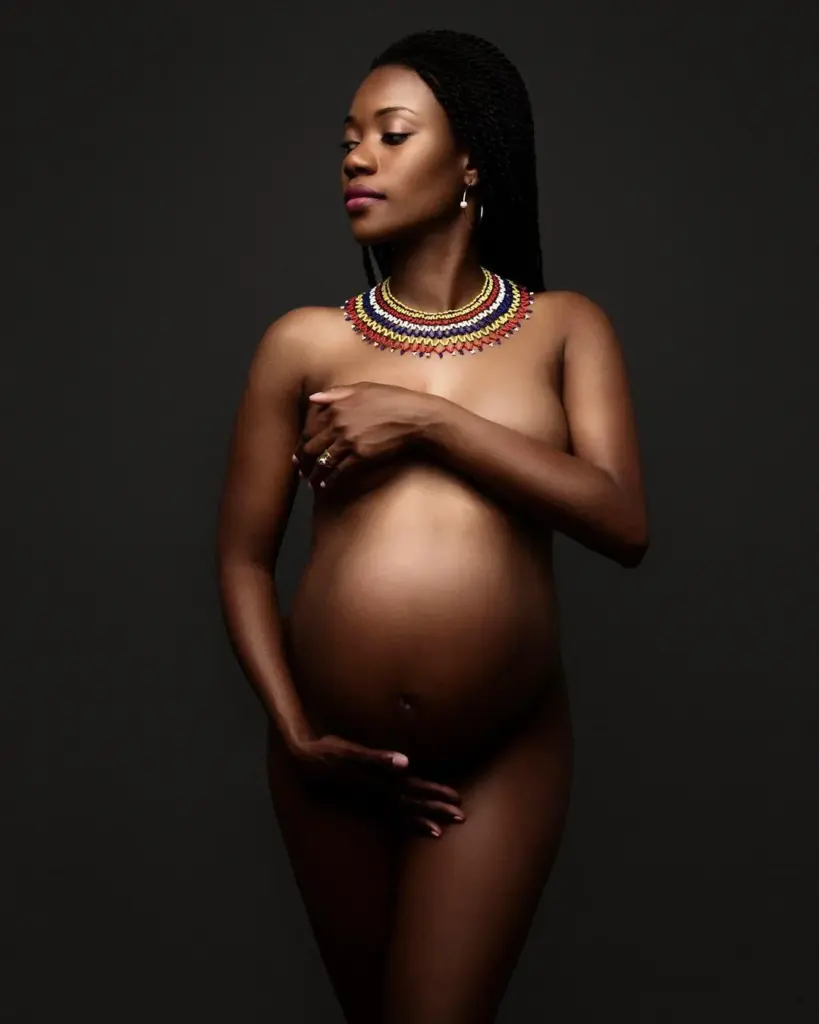black nude model