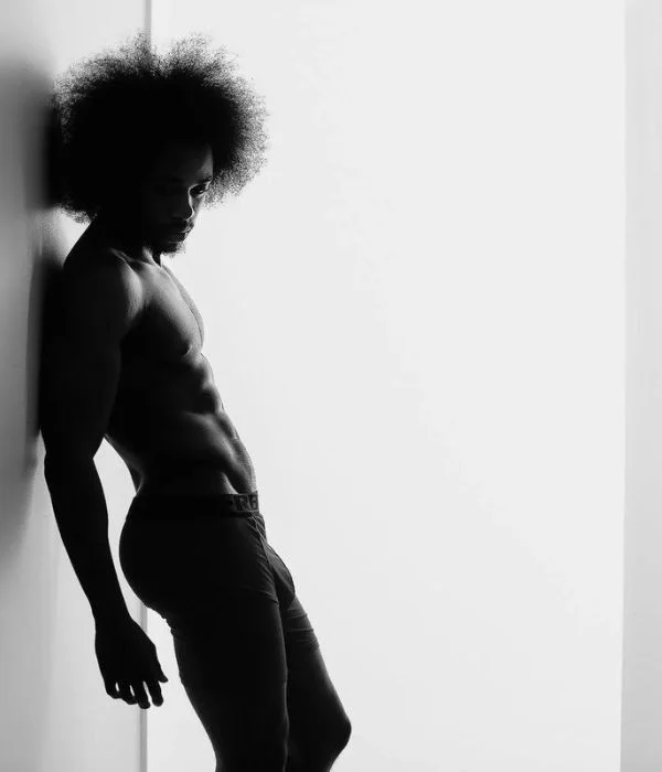 male model silhouette image