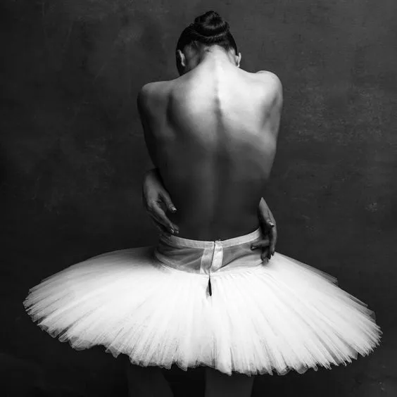 ballet nude bride dress photo, nude bride ballet dress, nude ballet photo, backless ballet dress photo