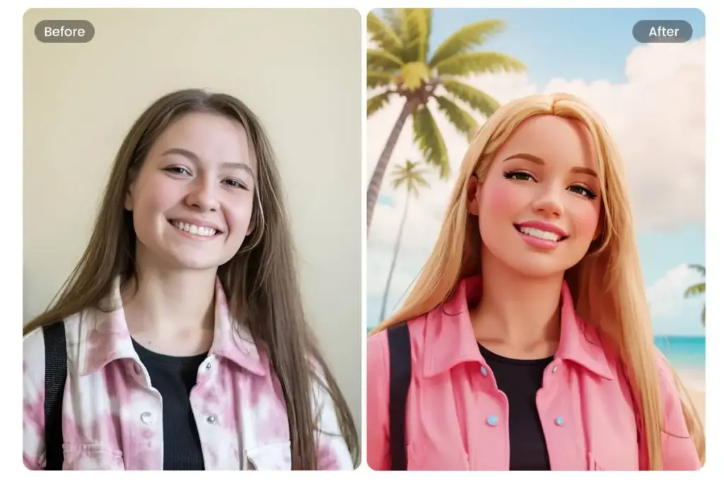 AI selfie generator