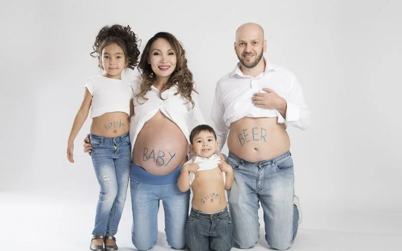 maternity photo, maternity family photo idea, maternity photoshoot