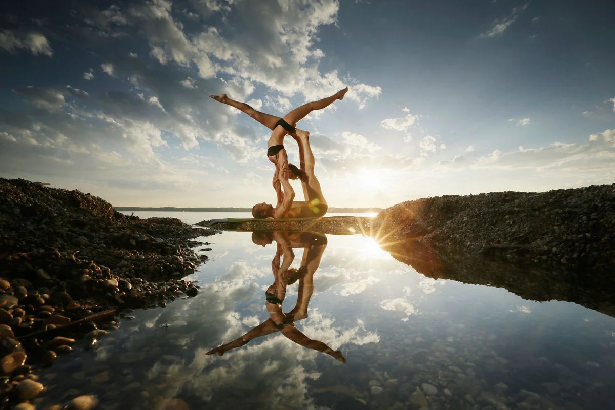 yoga nude poses