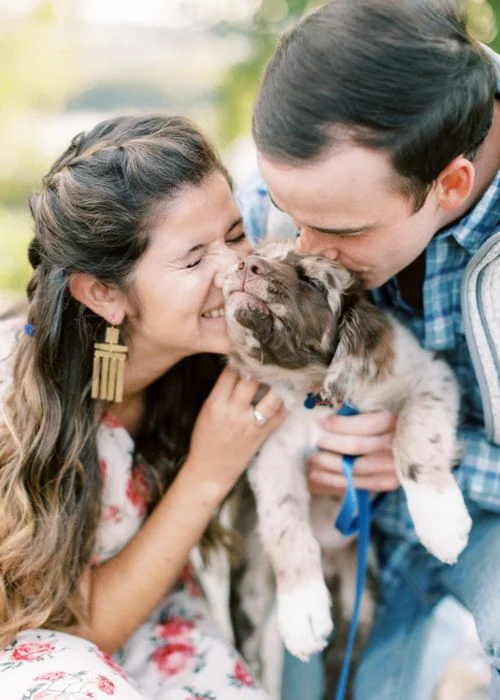 kisses all over