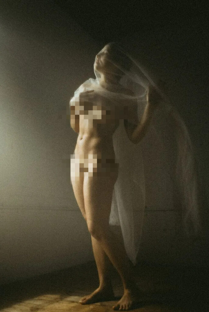 vintage nude wedding photo, vintage nude bridal photo, vintage nude wedding images, nude wedding picture