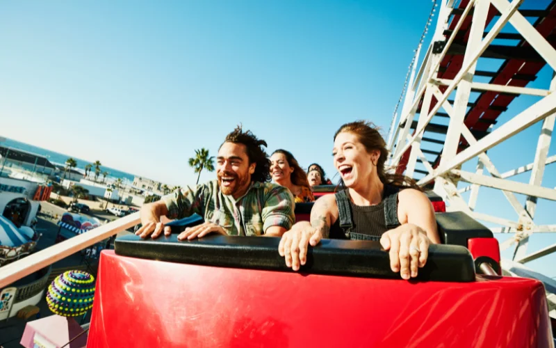 roller coaster photography