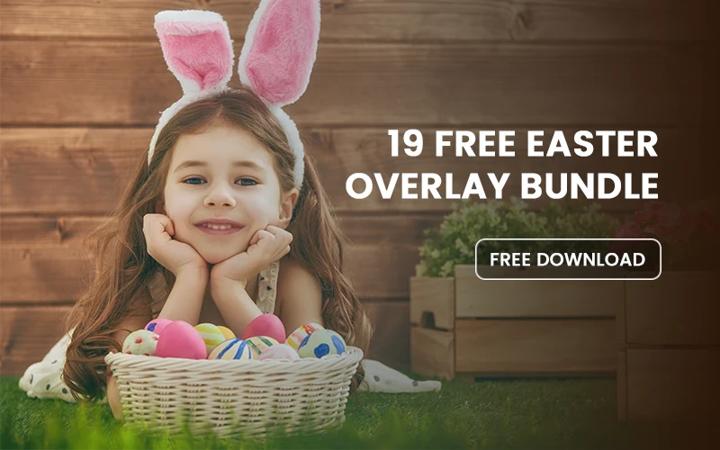 19 Free Easter Overlay Bundle