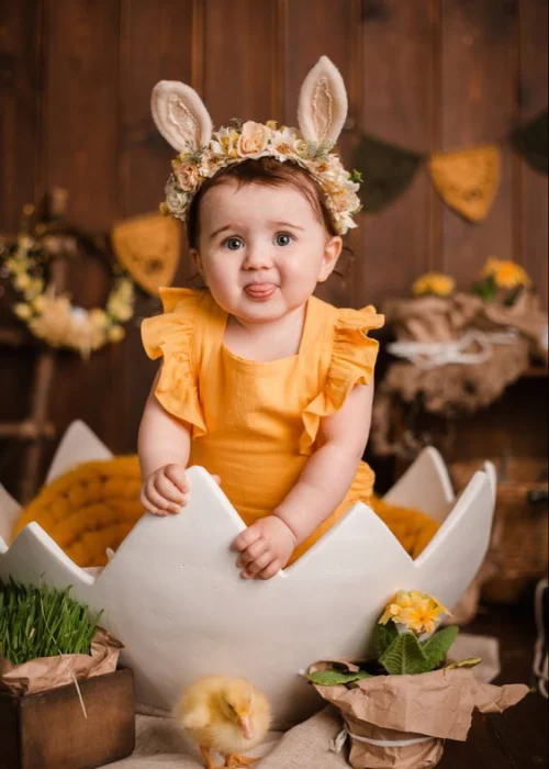 baby in cracked egg