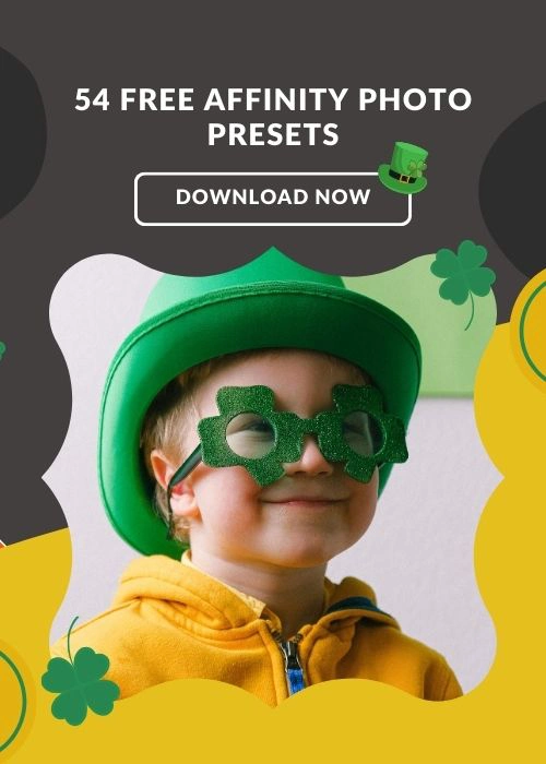 affinity photo presets freebie banner