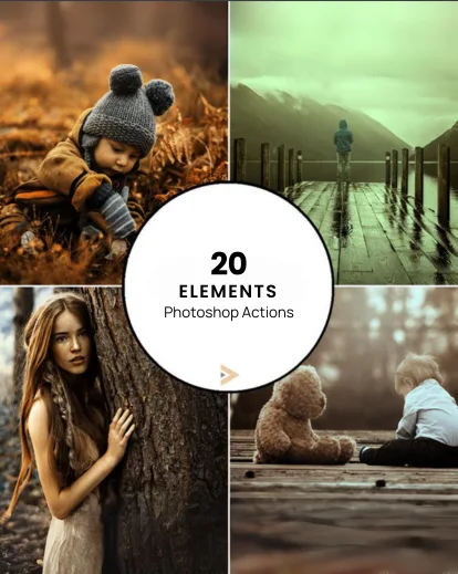 elements photoshop actions