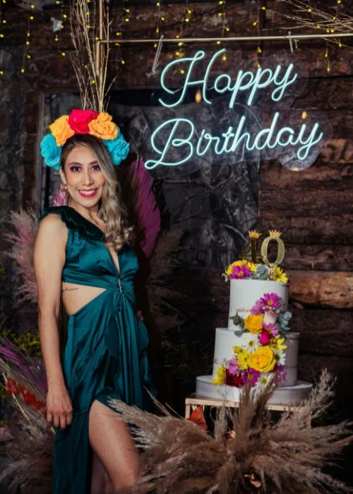 Glamour 40th Birthday Photo Shoot Ideas