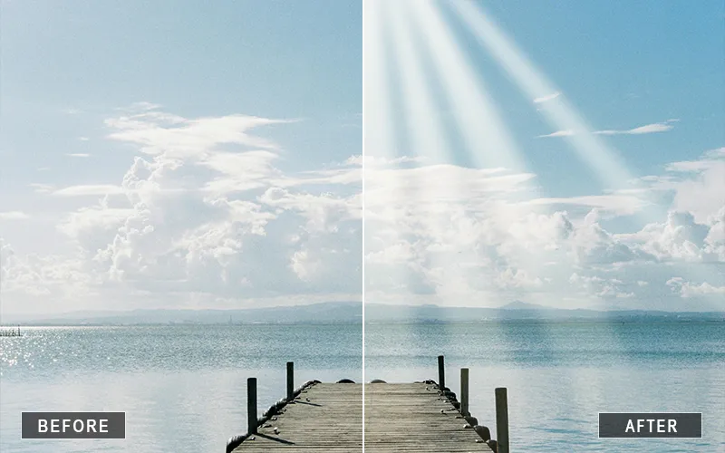 Moody Sunlight Overlays