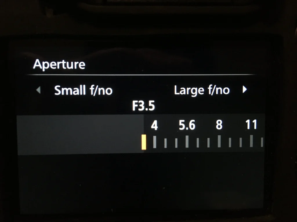 The useful aperture
